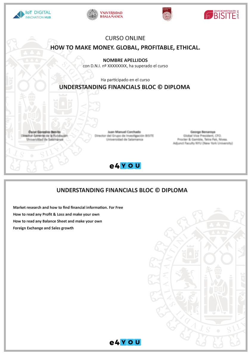 Understanding Financials BLOC © Diploma