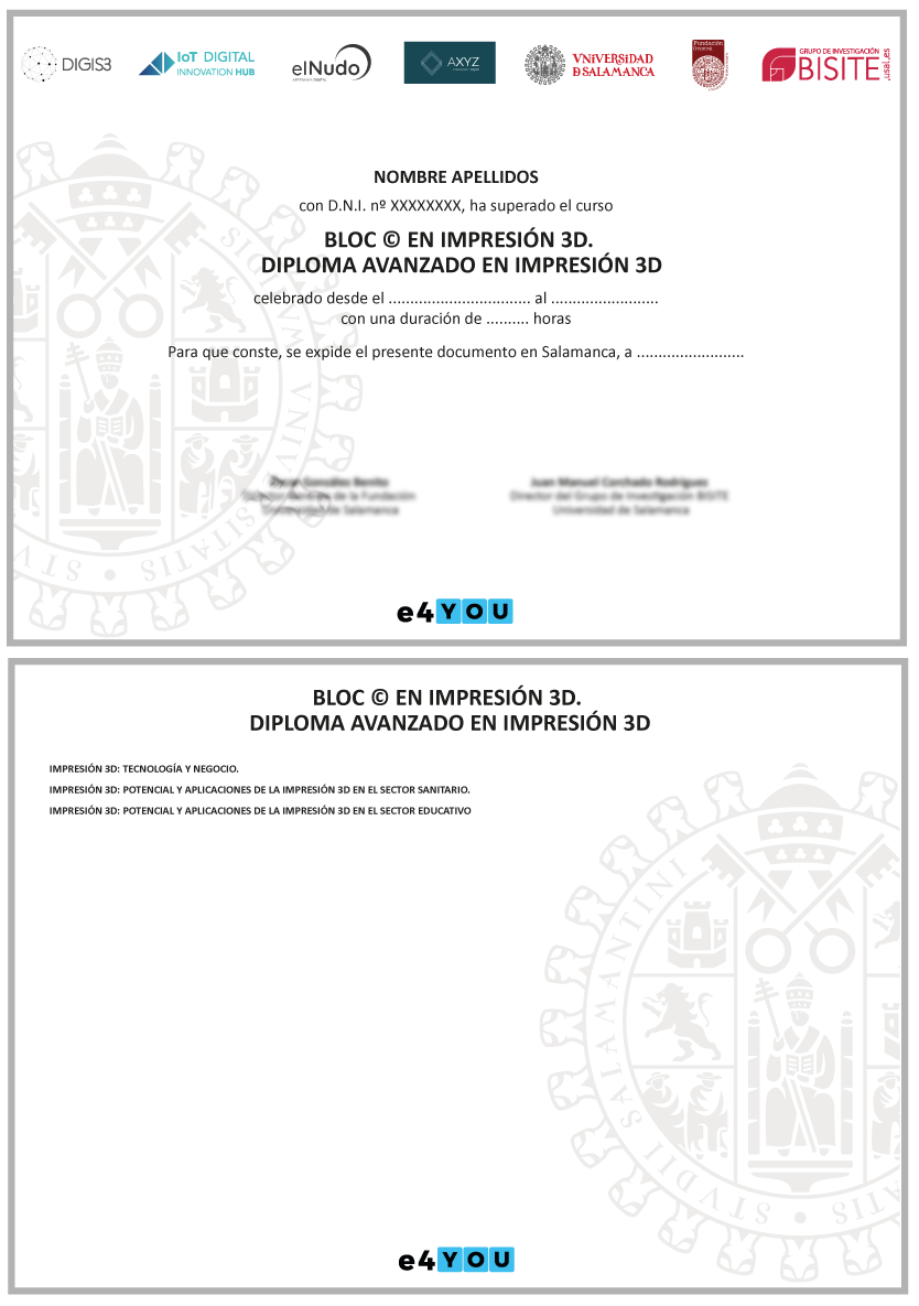 Diploma Avanzado en Impresión 3D